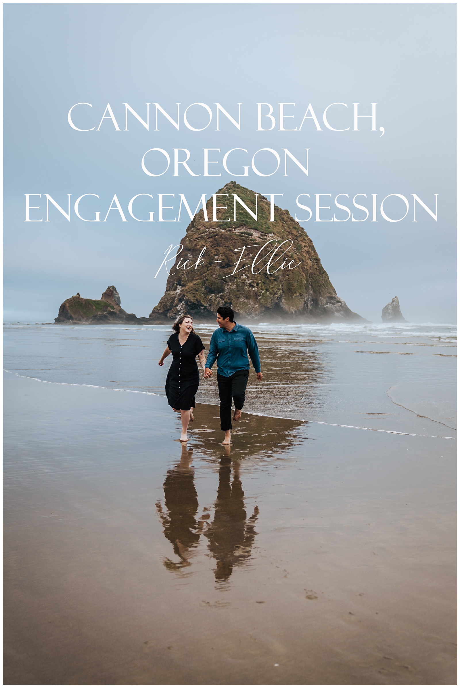 Myrtle Creative Co. Cannon Beach Oregon Engagement Session