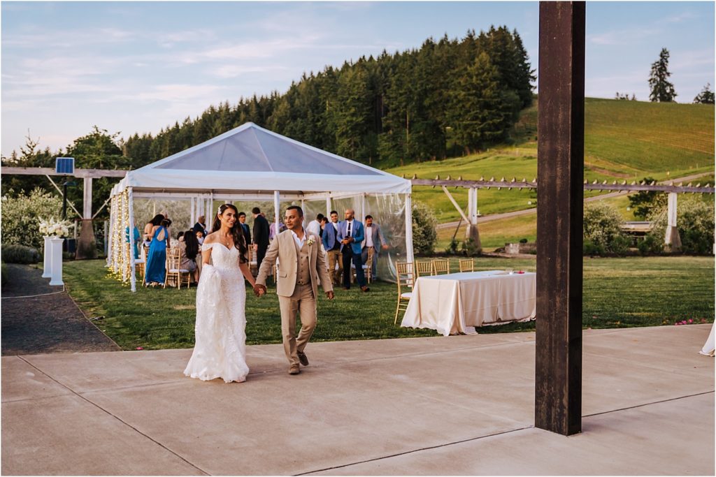 Oregon Wine Country Willamette Valley Vineyard Wedding at Saffron Fields Vineyard in Carlton, Oregon