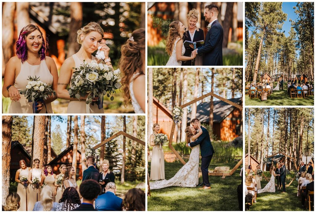 Five Pine Lodge Summer Outdoor Classic Wedding in Sisters, Oregon