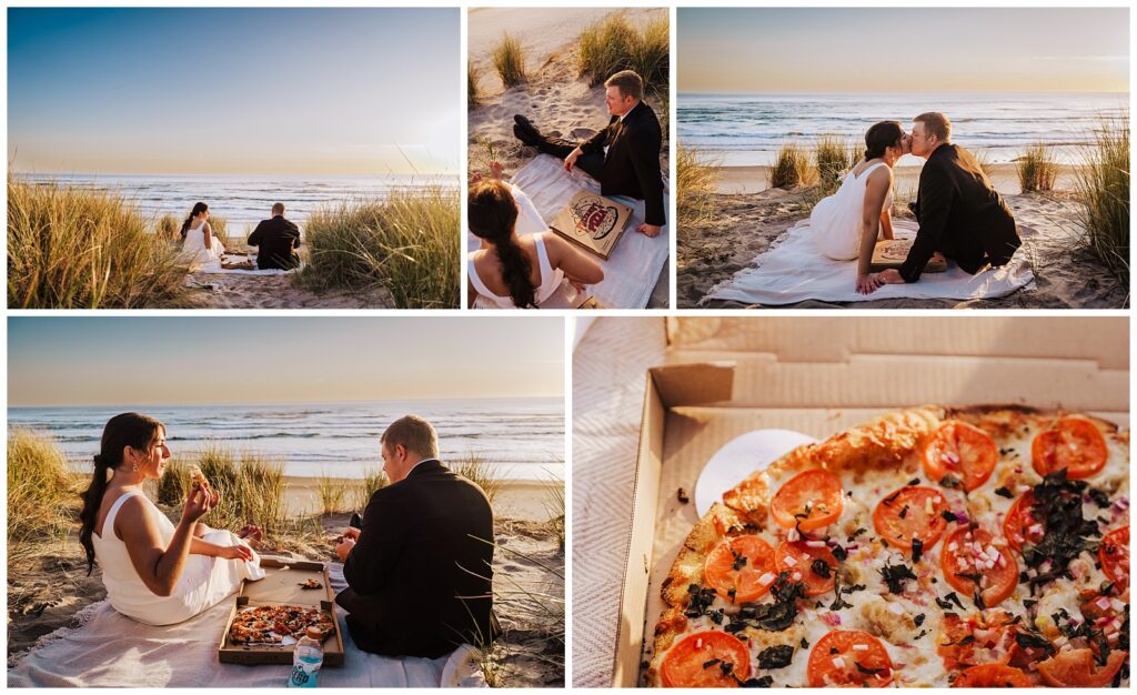 Northern Oregon Coast Elopement near Cannon Beach, OR