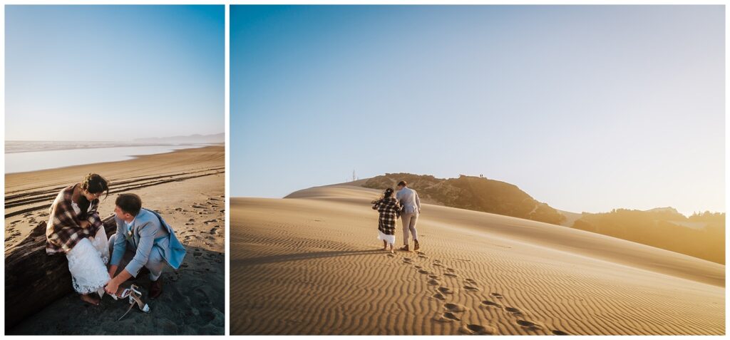 Cape Kiwanda Sunset Elopement