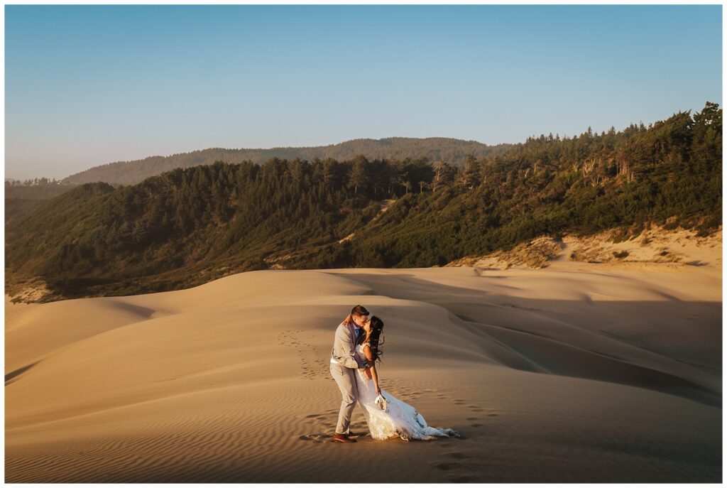 Cape Kiwanda Sunset Elopement