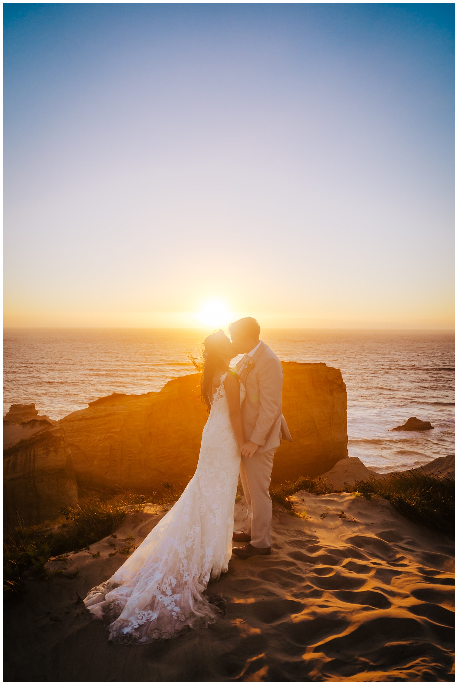 Cape Kiwanda Sunset Elopement