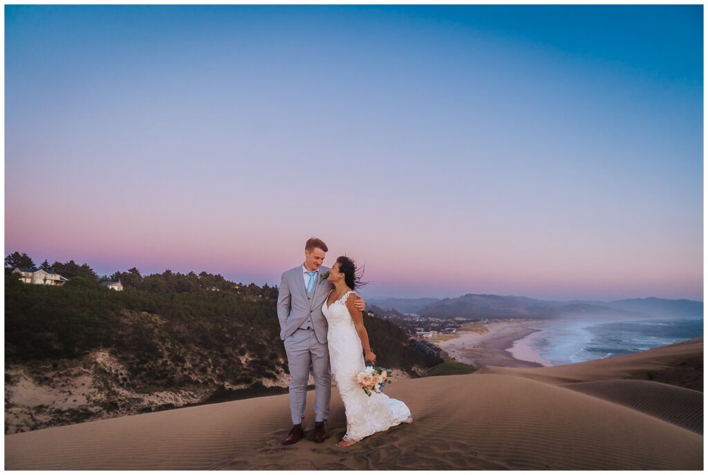 Cape Kiwanda Sunset Elopement