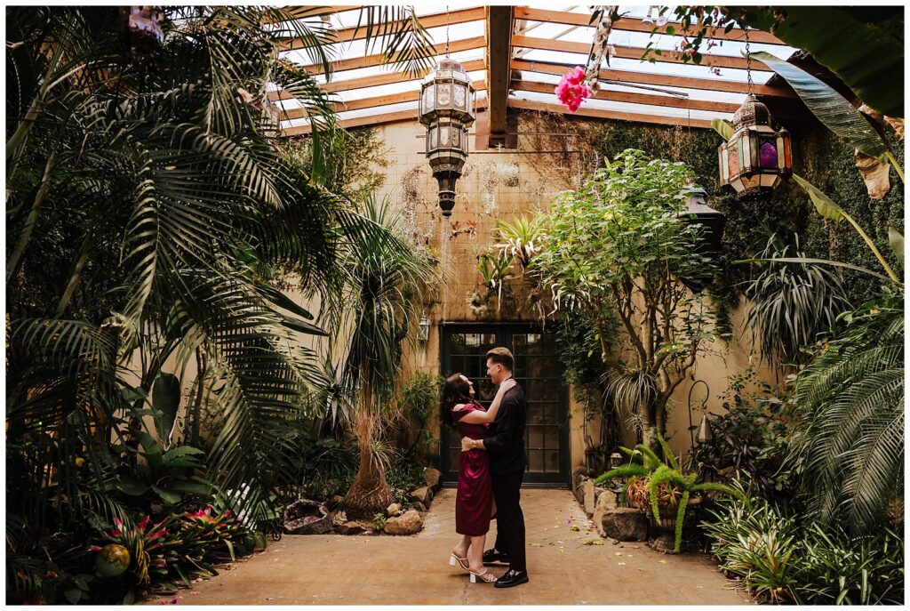 Greenhouse couples photos